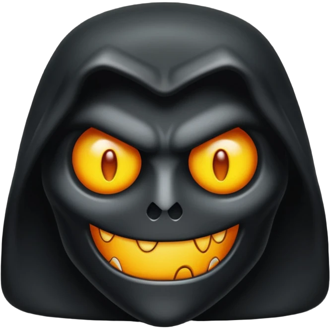 Create an emoji of doom with the sigma cool look emoji