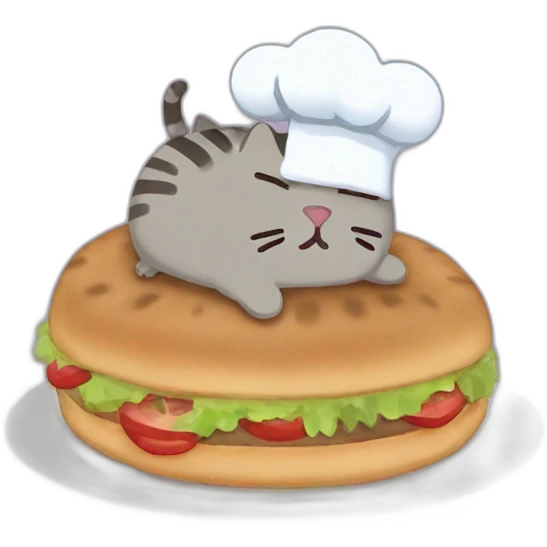 pusheen chef's kiss emoji