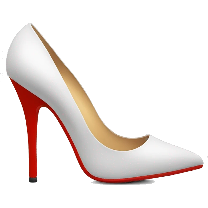 6 inch red bottom pumps emoji