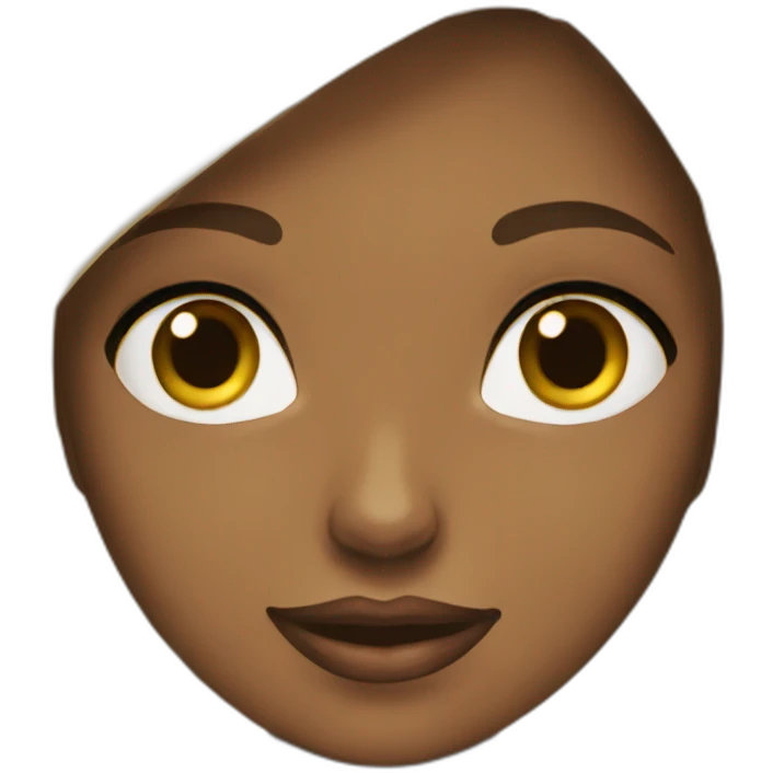 Fille jolie emoji