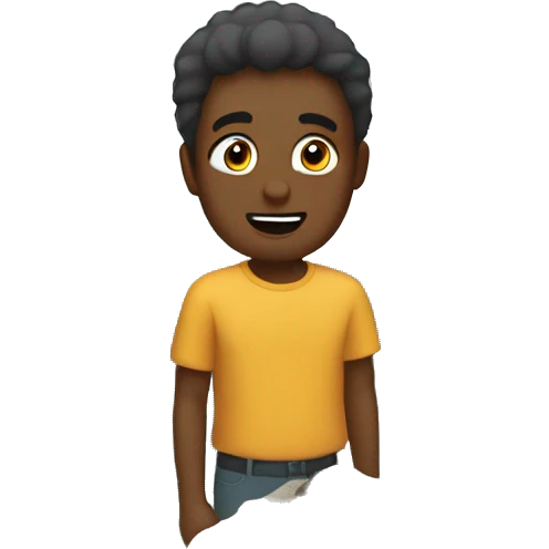 Talking to someone on a cliff emoji