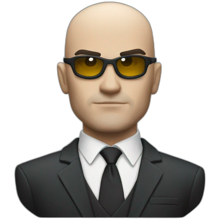 Agent 47 emoji