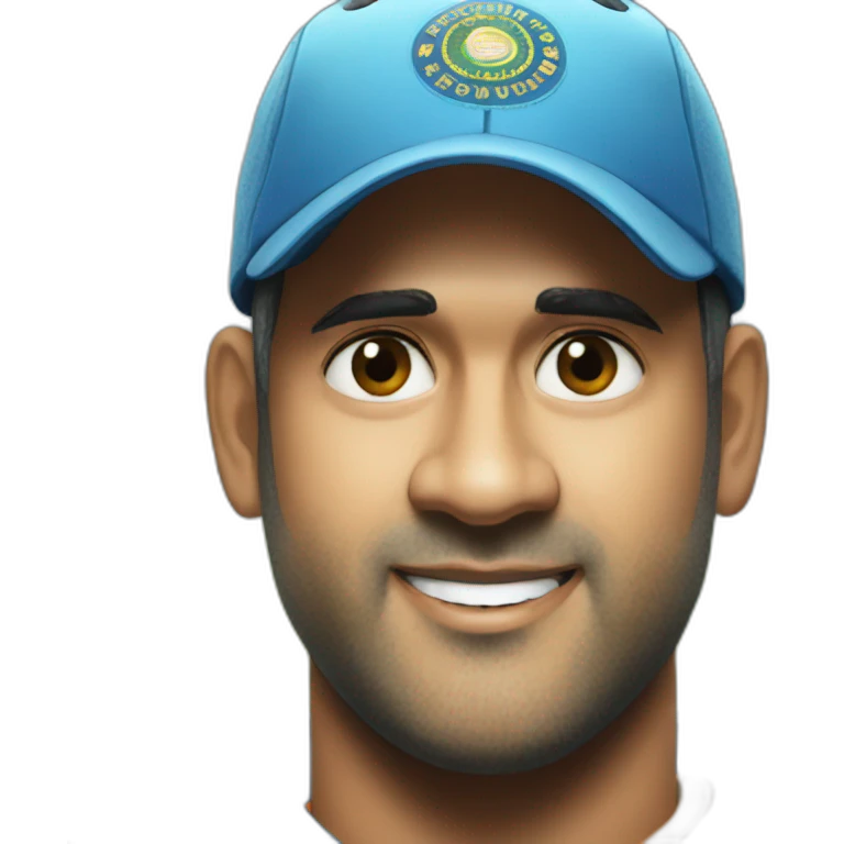 ms dhoni emoji