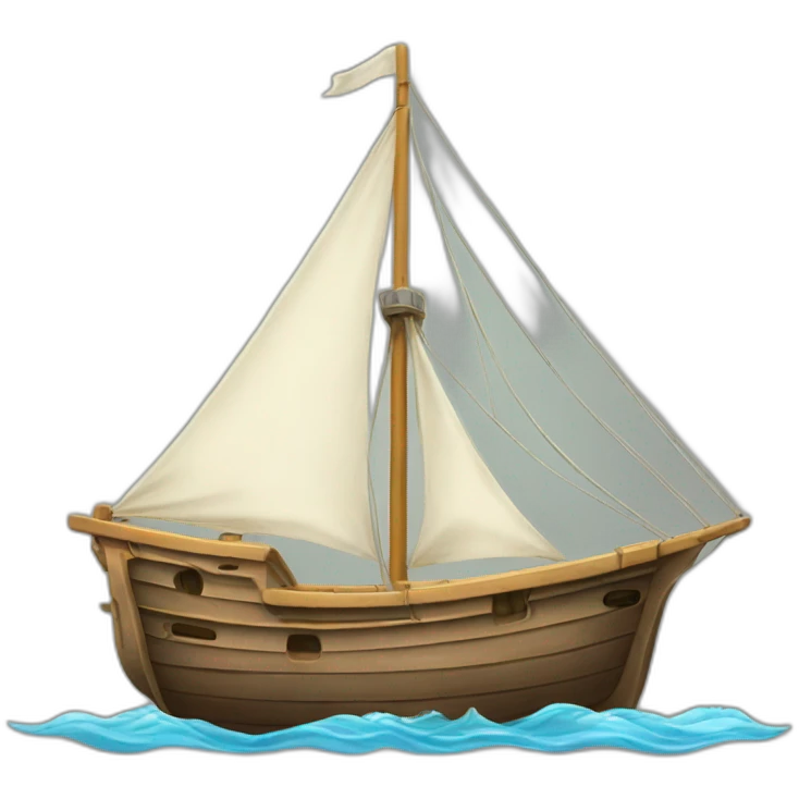 the "petit navire" logo  emoji