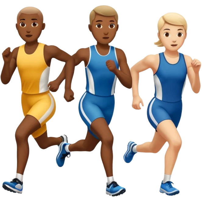 solo running relay  emoji