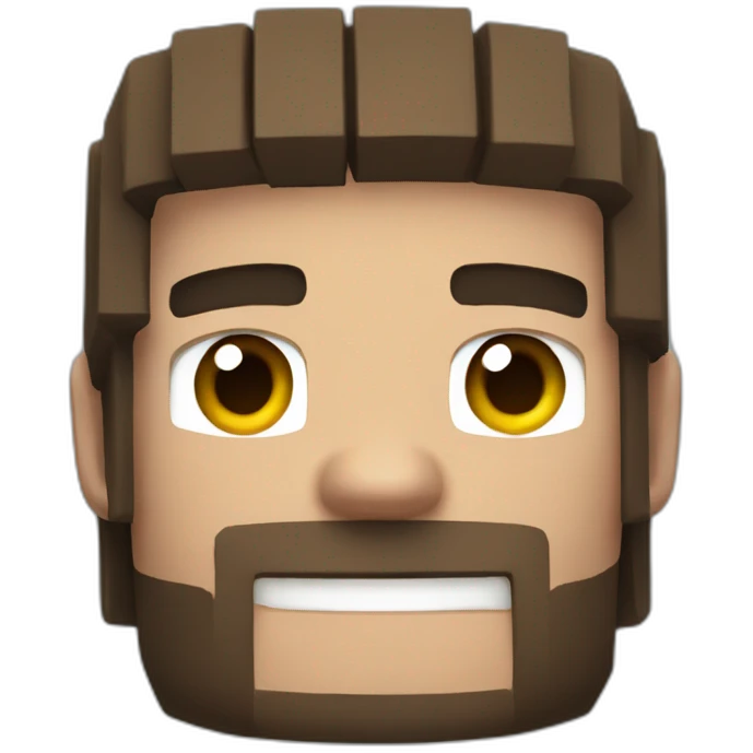 Steve from Minecraft emoji