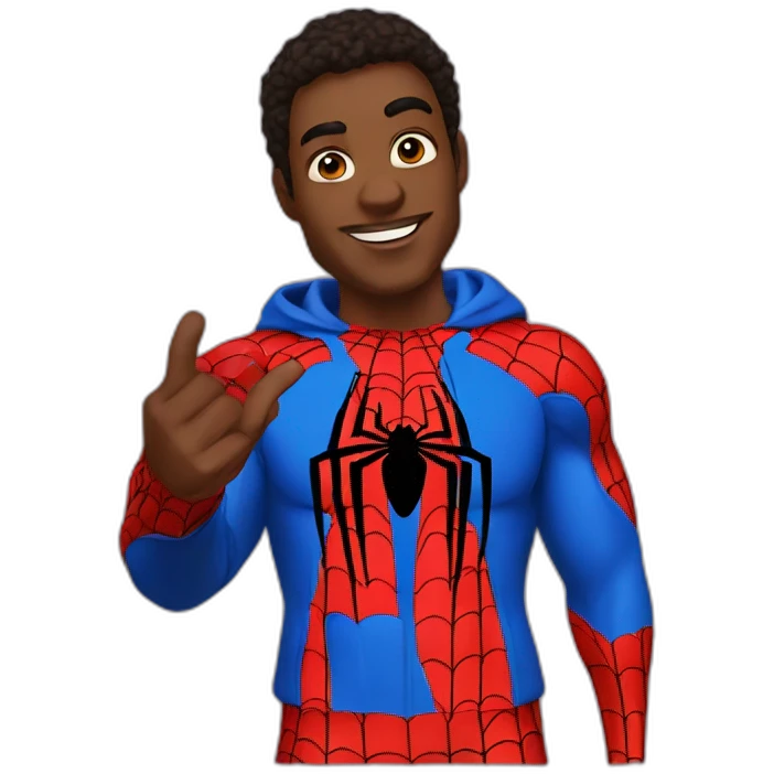 Ninho spiderman emoji