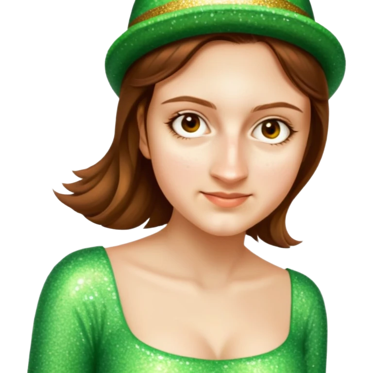 Sparkling Leprechaun emoji