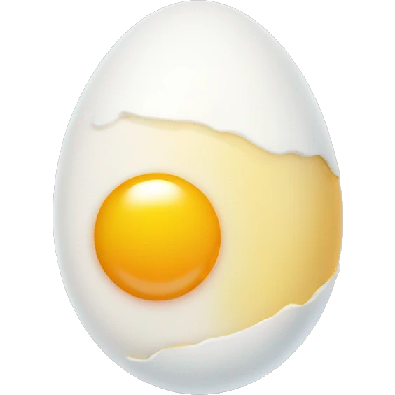 Sunny side up egg  emoji