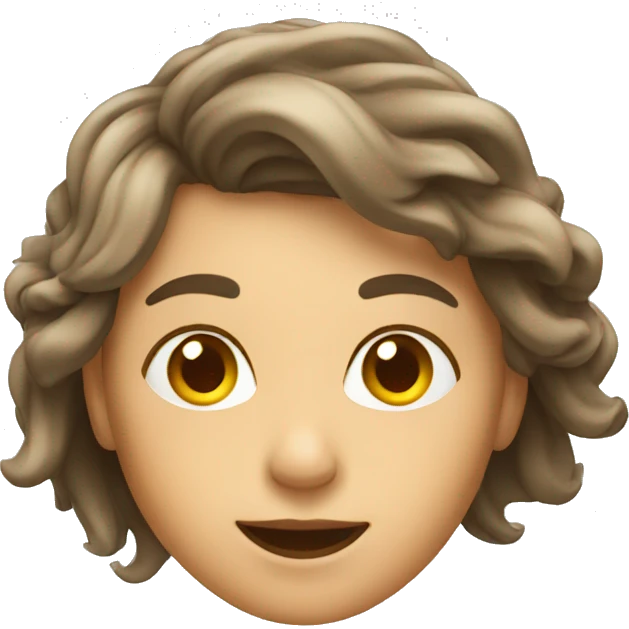 A women enjoying cooler wind  emoji