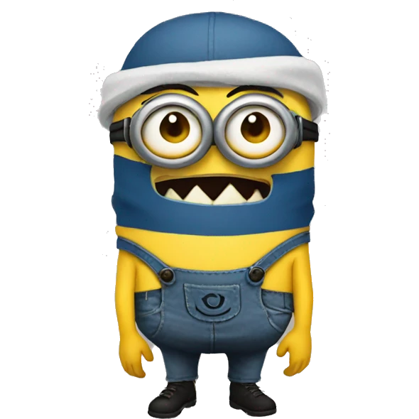 Freaky minion emoji