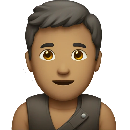 man and cross emoji