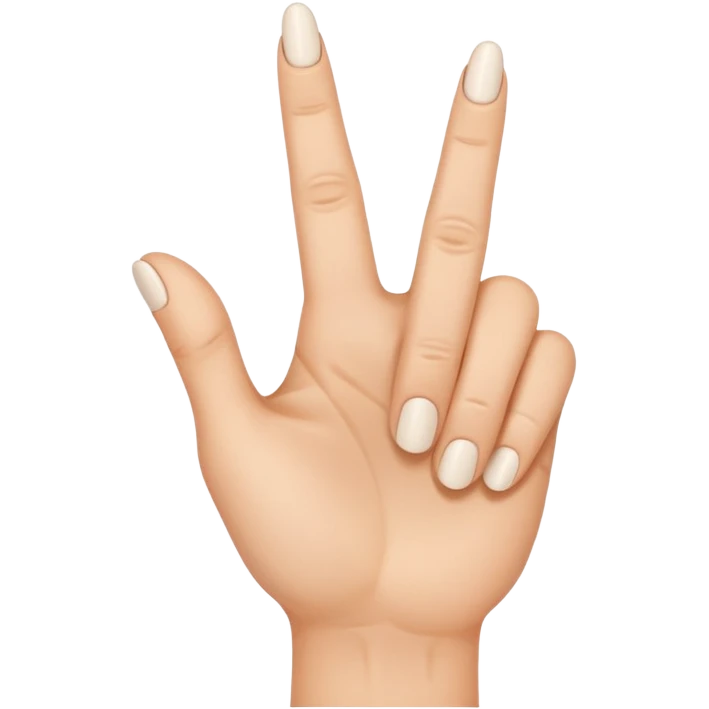Two Middle fingers  emoji