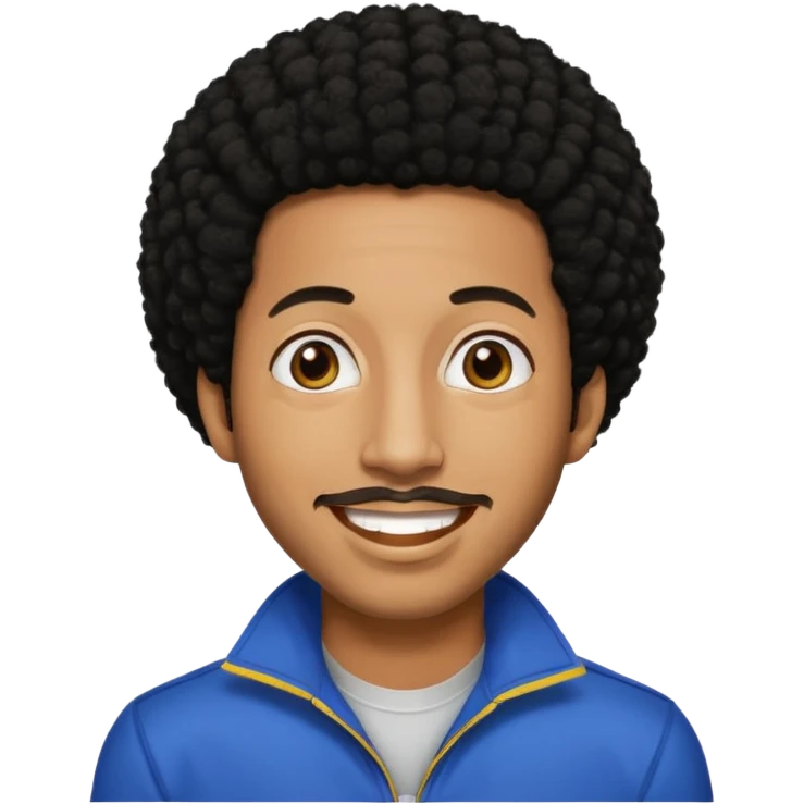 Ludacris will black afro hair emoji