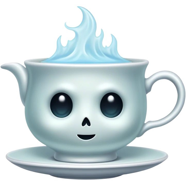 Haunted teacup  emoji