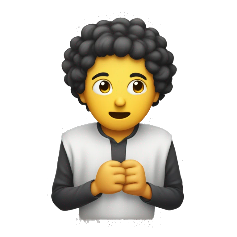 evil person rubbing their hands together mischievously  emoji