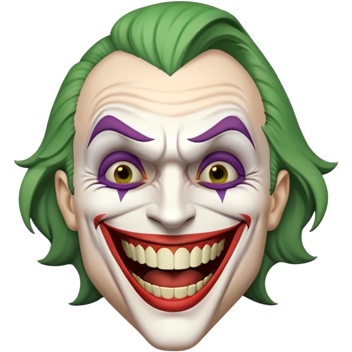 The joker laughing with words that say Mista Jaaay  emoji