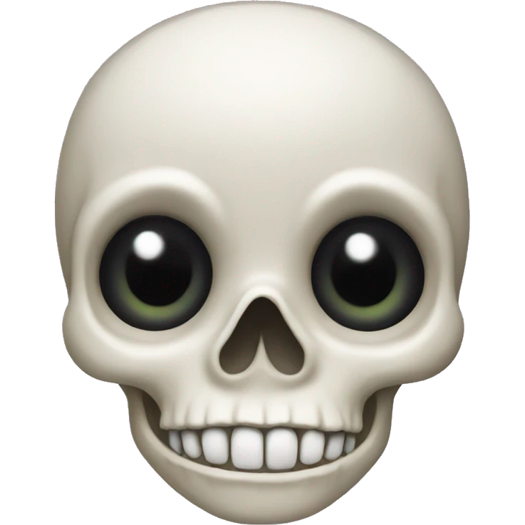 Skull witheyes emoji