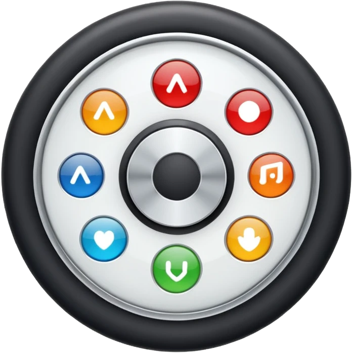 Genrate for me a settings wheel like an iphone emoji
