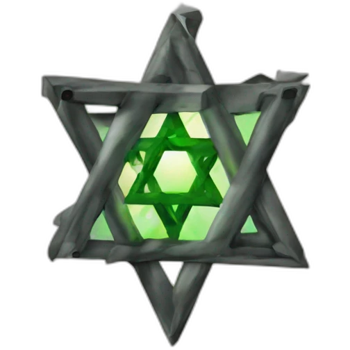 Star of David missiles on Gaza emoji