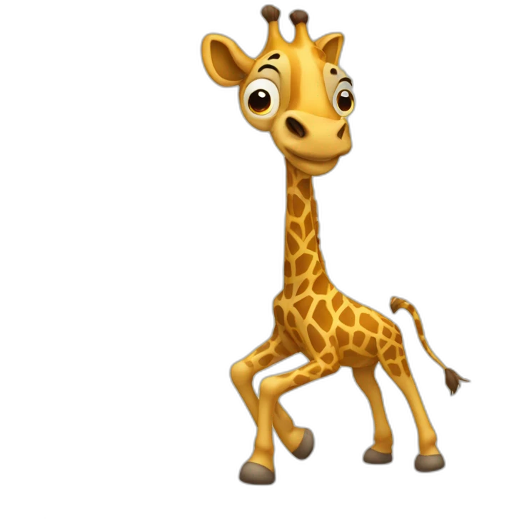 Girafe qui dance emoji