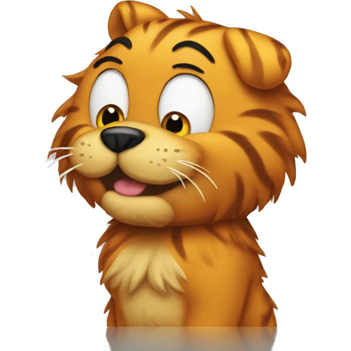 Garfield  emoji