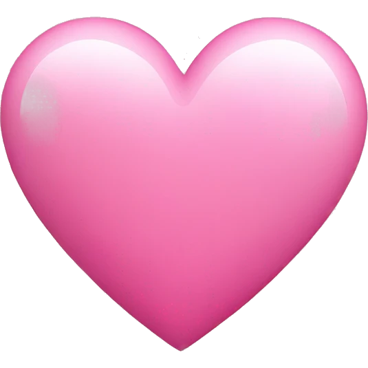 pink heart  emoji