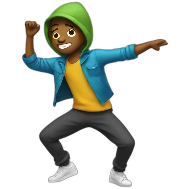 Dab dance emoji