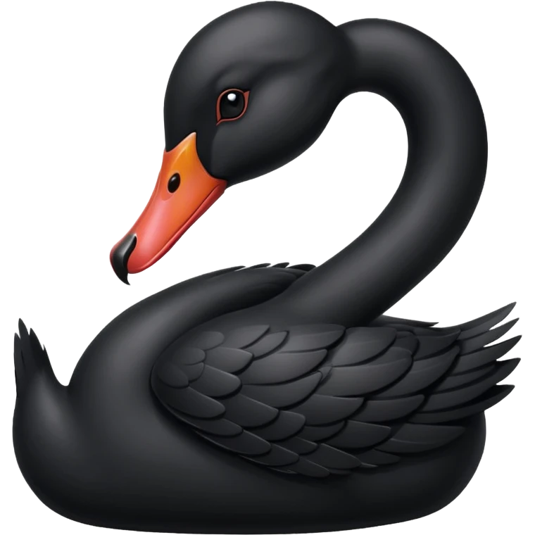 Cisne negro emoji