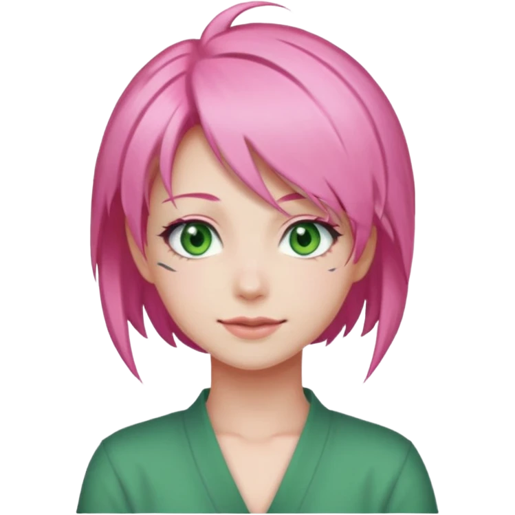 Mitsuri Kanroji, ultra détaillé, sourire narquois  emoji