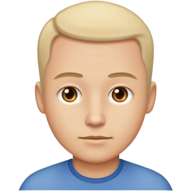 moins de cheveux emoji