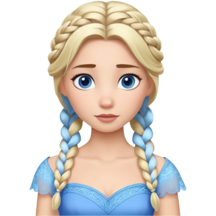 elsa frozen emoji