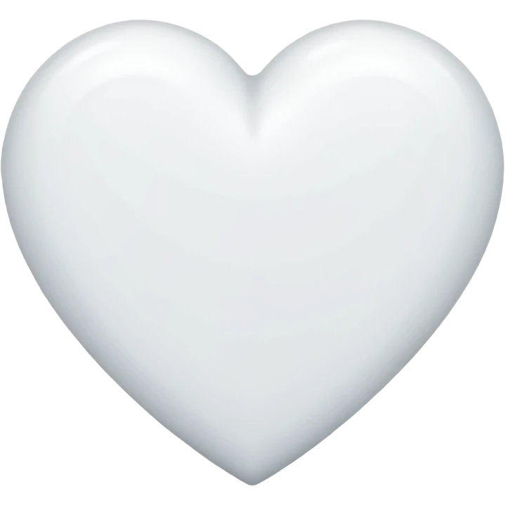 white heart emoji