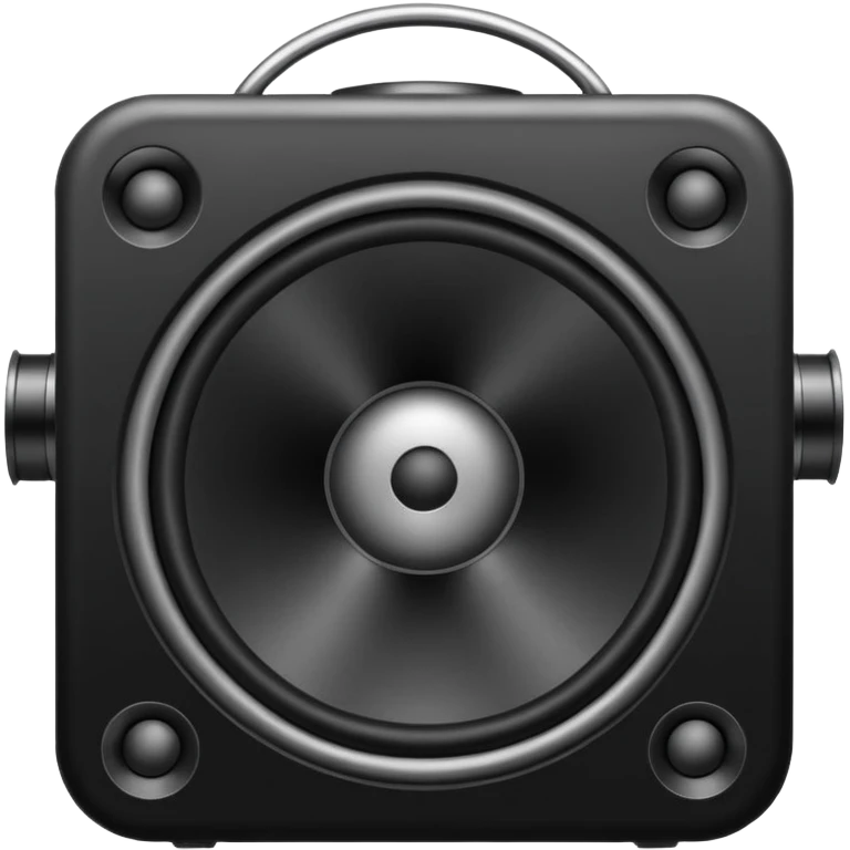 Big speaker emoji