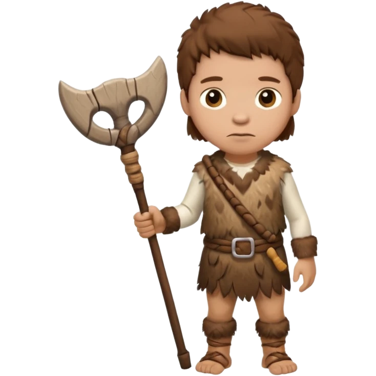 mini stone age man  emoji