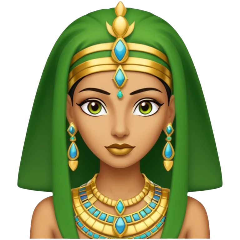 green woman Pharaoh


 emoji