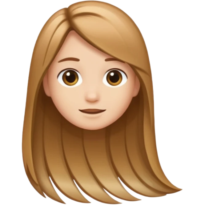 emoji is only of one hair strand which is divided into the different layers of the hair cuticle emoji