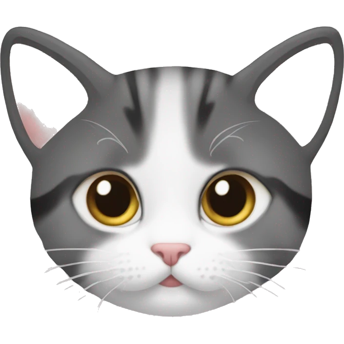 꽁꽁 얼어붙은 한강위로 고양이 한마리가 걸어갑니다. emoji