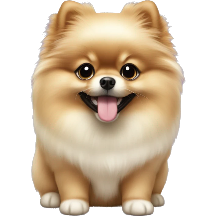 ebca9d color pomeranian puppy emoji