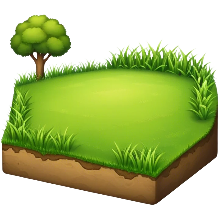 Plot of land  emoji