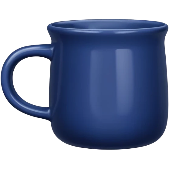 dark blue mug emoji