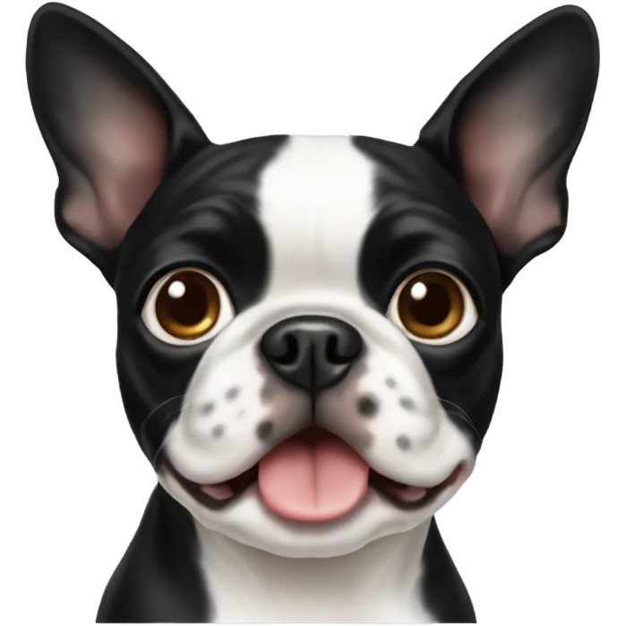 Boston terrier emoji