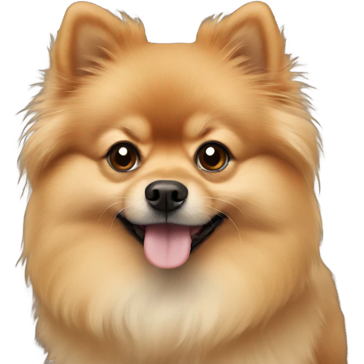 Tan Pomeranian  emoji