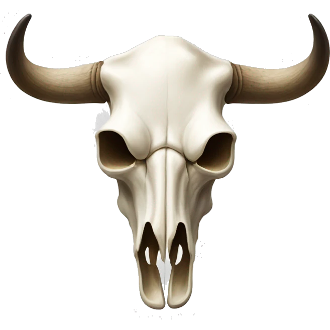 Cow skull  emoji