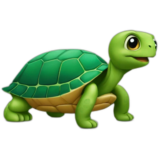 Chat sur tortue emoji