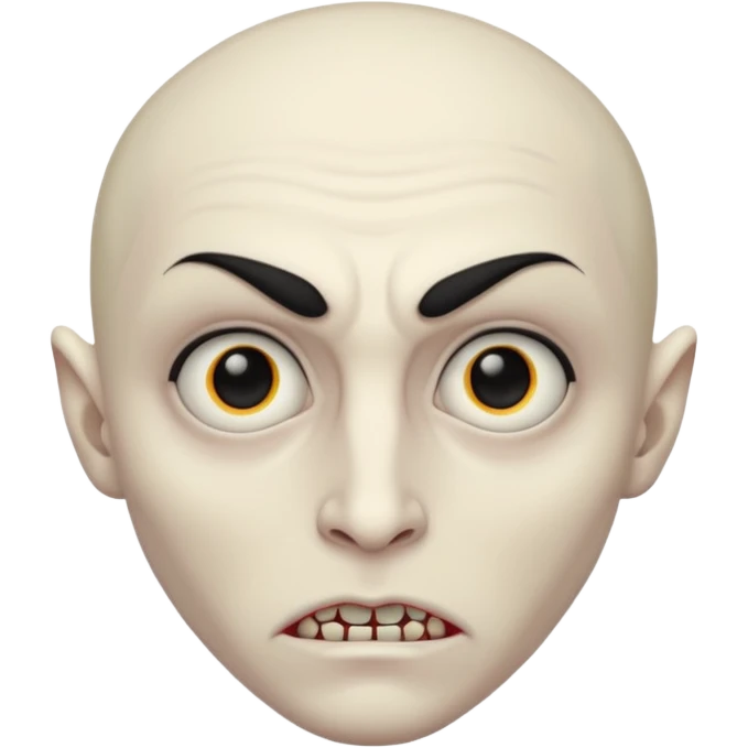 hiding vampire emoji