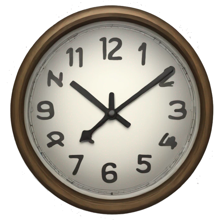 clock emoji