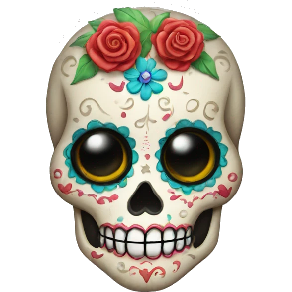 Sugar skull emoji