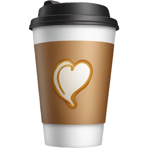Takeaway coffee emoji