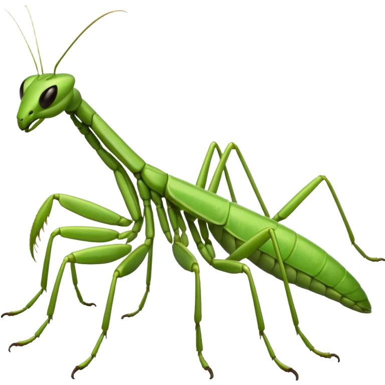 A mantis emoji